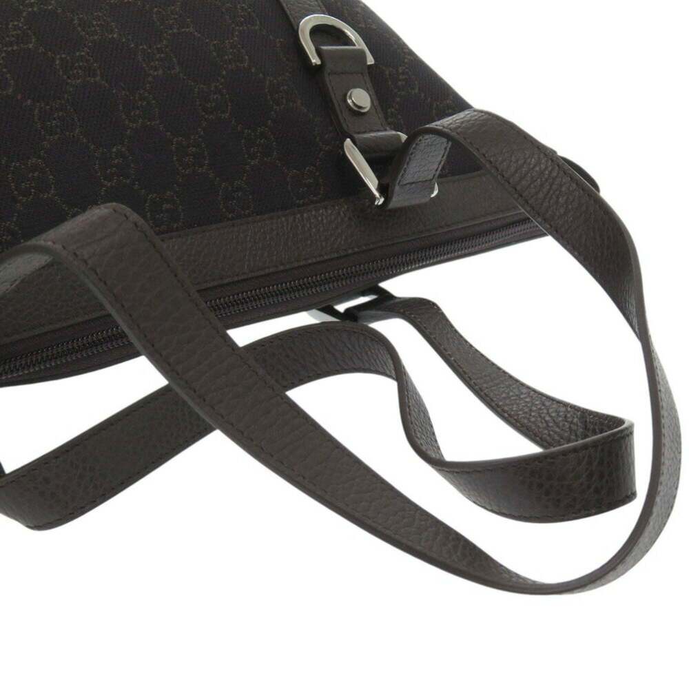 GUCCI Brown Leather Tote Bag - Picture 4 of 10